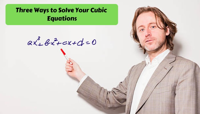 Solve Cubic Equations